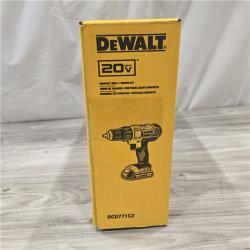 NEW! - DEWALT 20V MAX Cordless 1/2 in. Drill/Driver Kit
