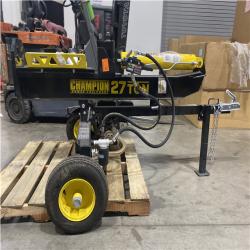 Dallas Location - As-Is Champion Power Equipment 27 Ton Wood Splitter