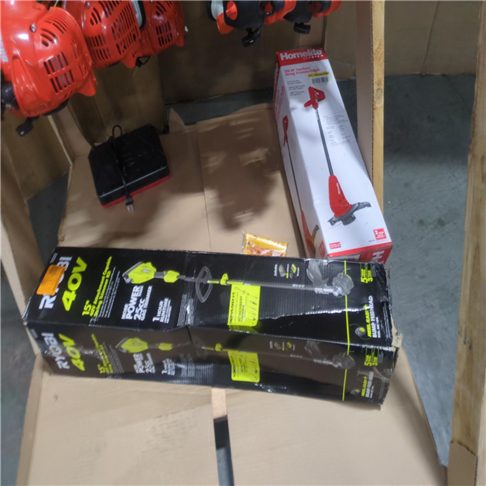 CALIFORNIA AS-IS OUTDOOR POWER EQUIPMENT