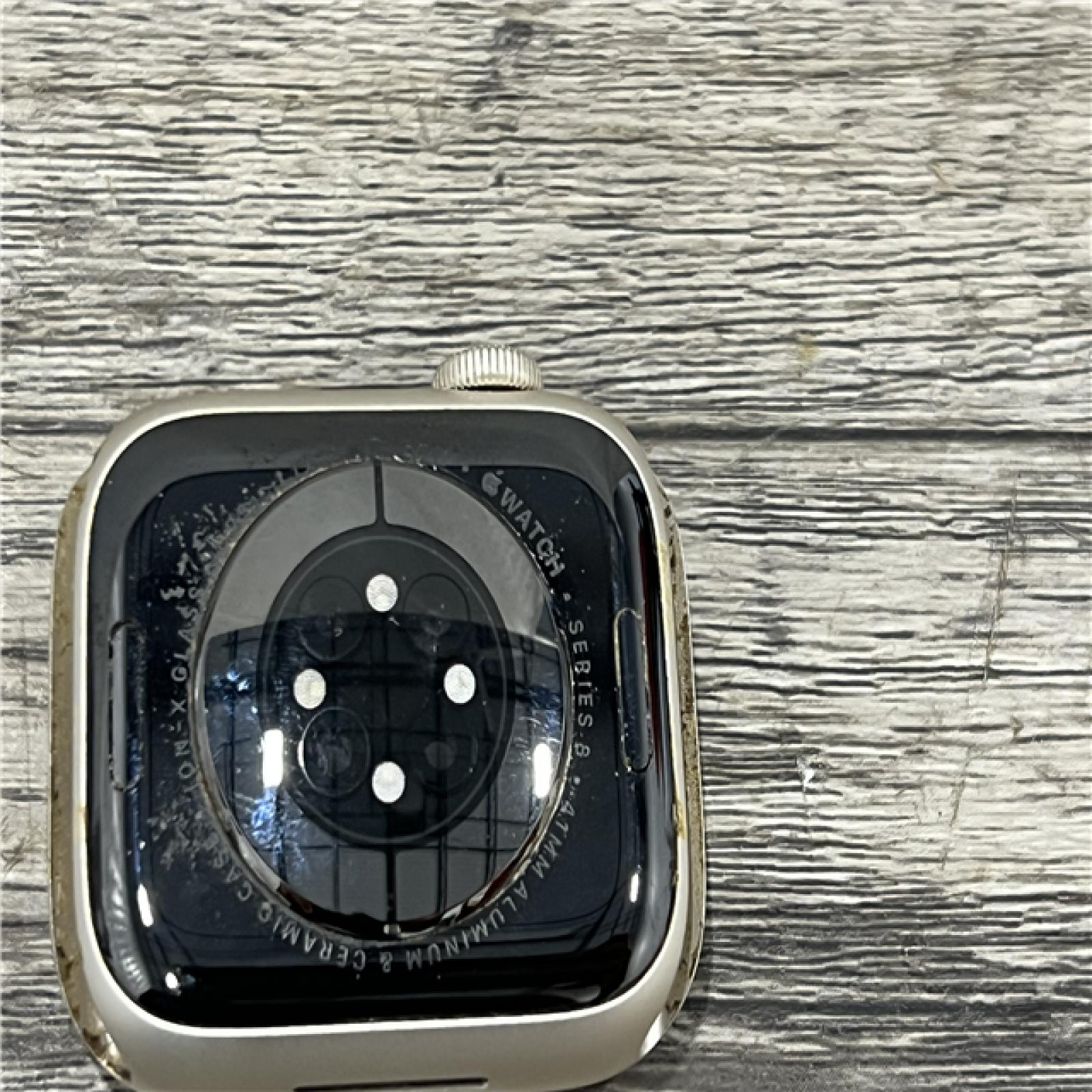 AS-IS Apple Watch Series 8 GPS 41mm Midnight Aluminum Case with Midnight Sport Band