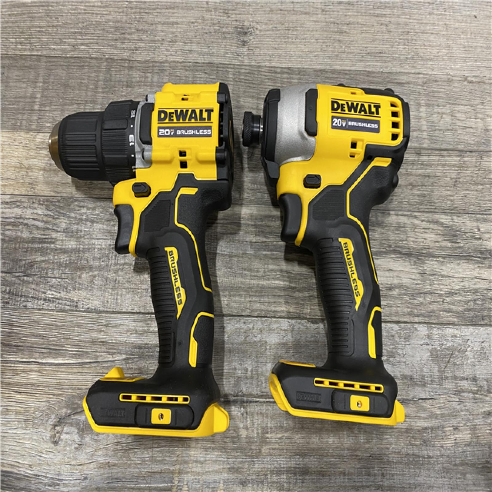 AS-IS DEWALT ATOMIC 20-Volt MAX Lithium-Ion Cordless Combo Kit