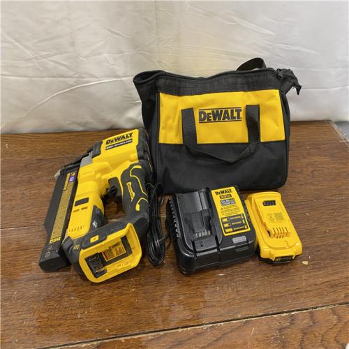 AS-IS DEWALT ATOMIC 20V MAX Lithium Ion Cordless 23 Gauge Pin Nailer Kit with 3.0Ah Battery and Charger