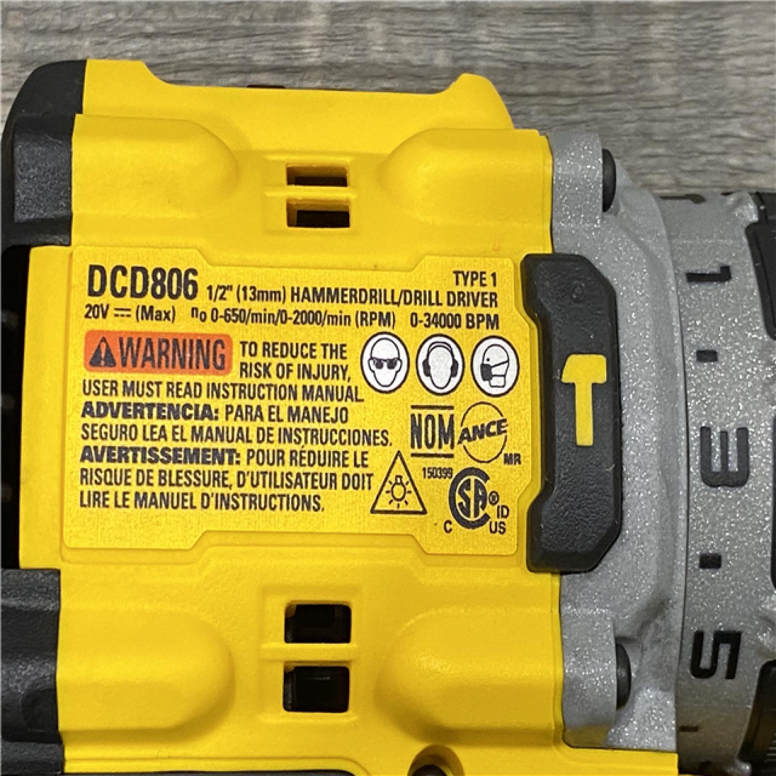 AS-IS DEWALT 20V MAX Lithium-Ion Cordless 3-Tool Combo Kit