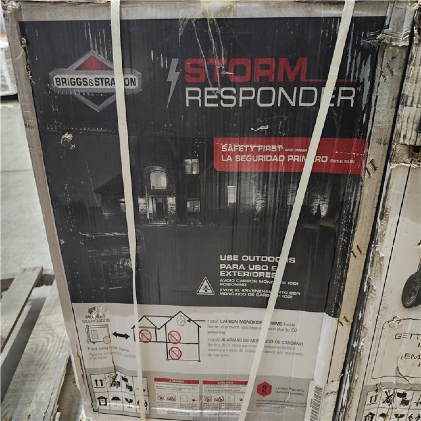 DALLAS LOCATION -  Briggs & Stratton 6 250-Watt Storm Responder Gasoline Powered Portable Generator