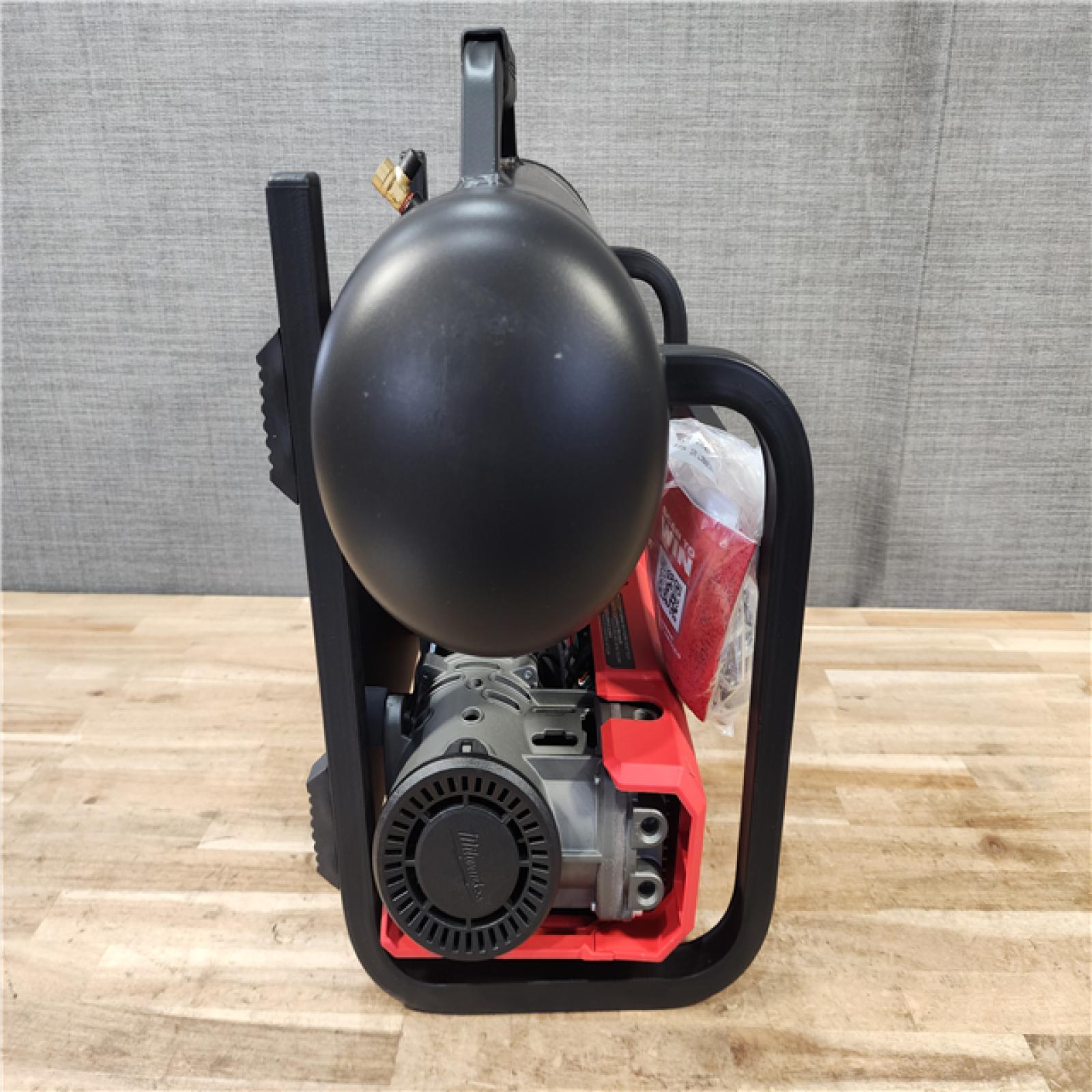 HOUSTON LOCATION - AS-IS (APPEARS LIKE NEW) Milwaukee FUEL 18-Volt Lithium-Ion Brushless Cordless 2 Gal. Electric Compact Quiet Compressor (Tool-Only)