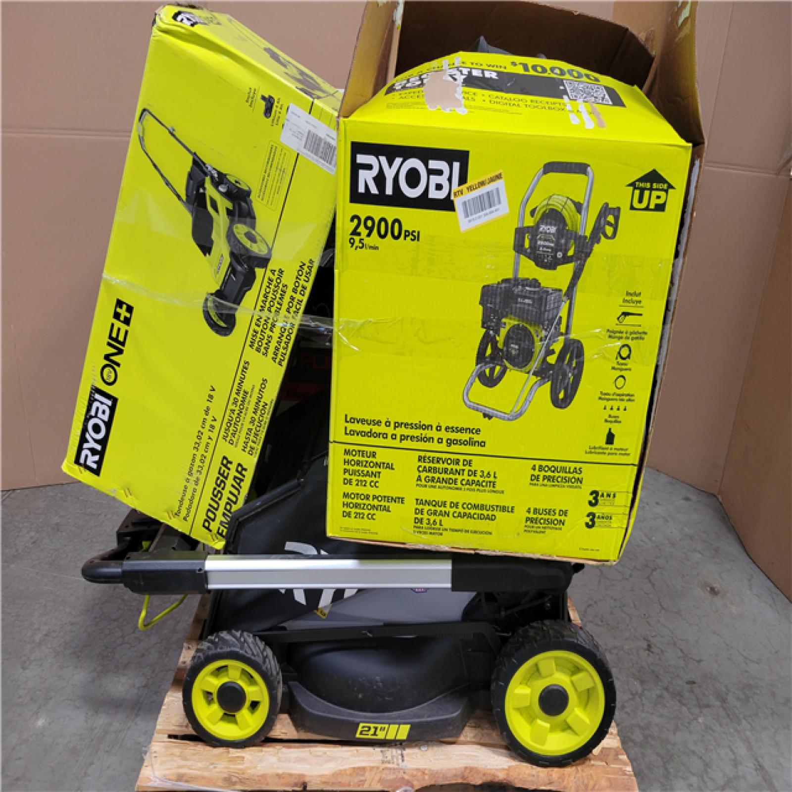 CALIFORNIA AS-IS OUTDOOR POWER EQUIPMENT