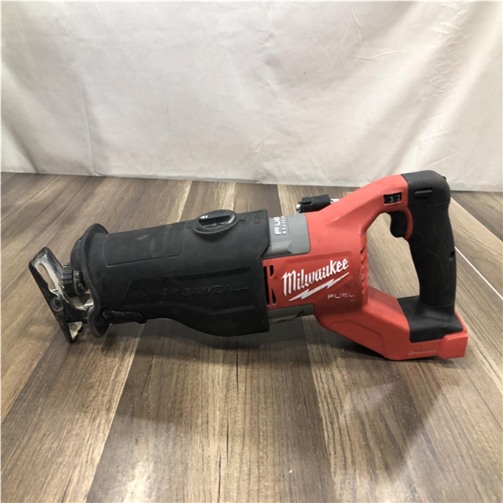 AS-IS Milwaukee FUEL 18V Lithium-Ion Brushless Cordless Super SAWZALL Orbital Reciprocating Saw (Tool-Only)