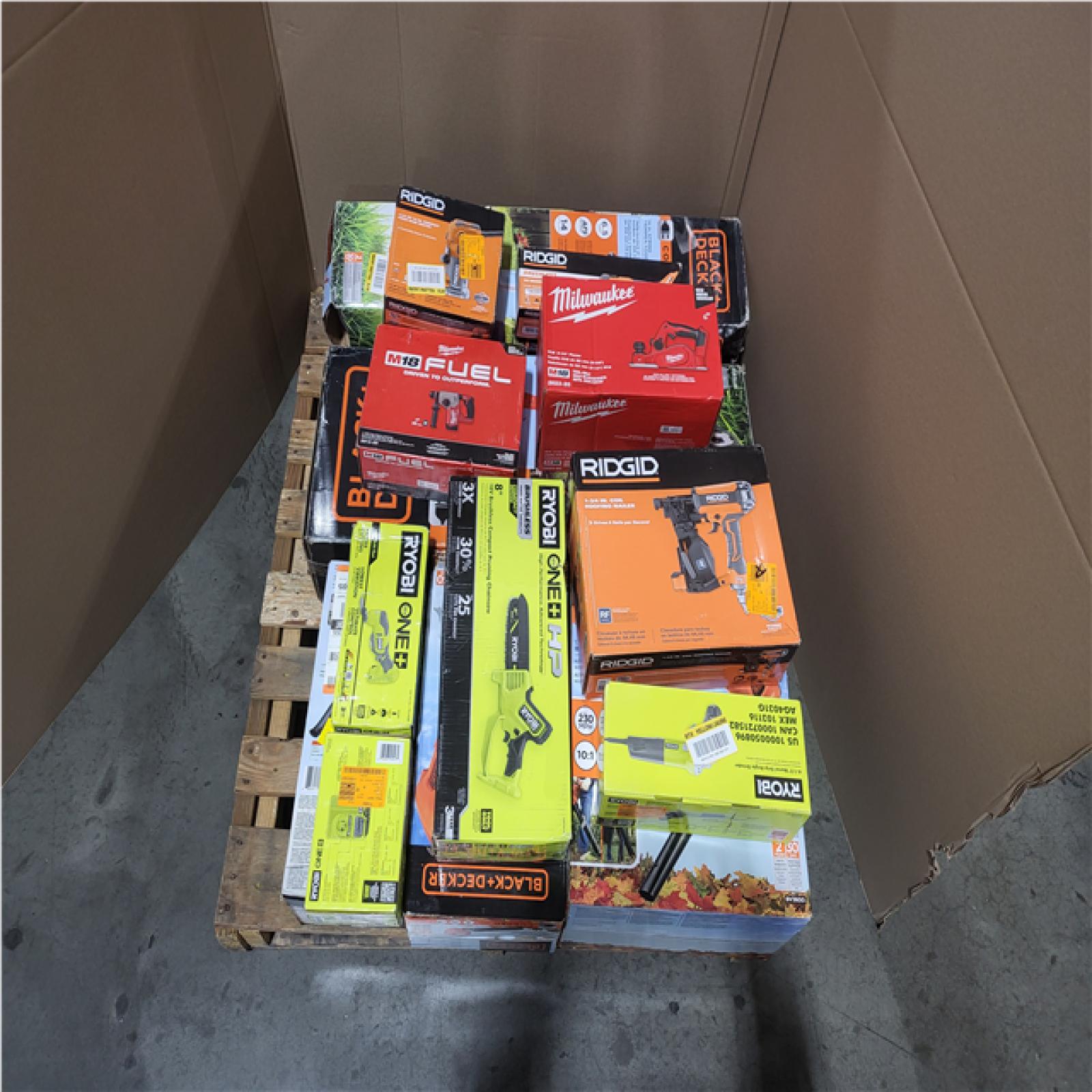 CALIFORNIA AS-IS TOOL PALLET