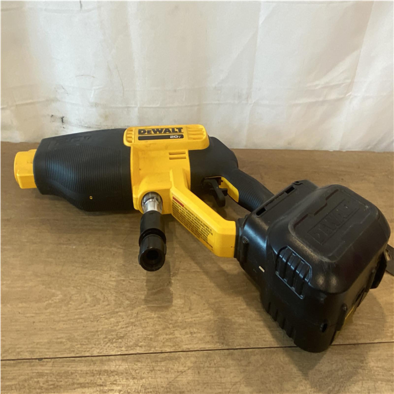 AS-IS DEWALT 20V MAX 550 PSI 1.0 GPM Cold Water Cordless Power Cleaner with 4-Nozzles (Tool Only)