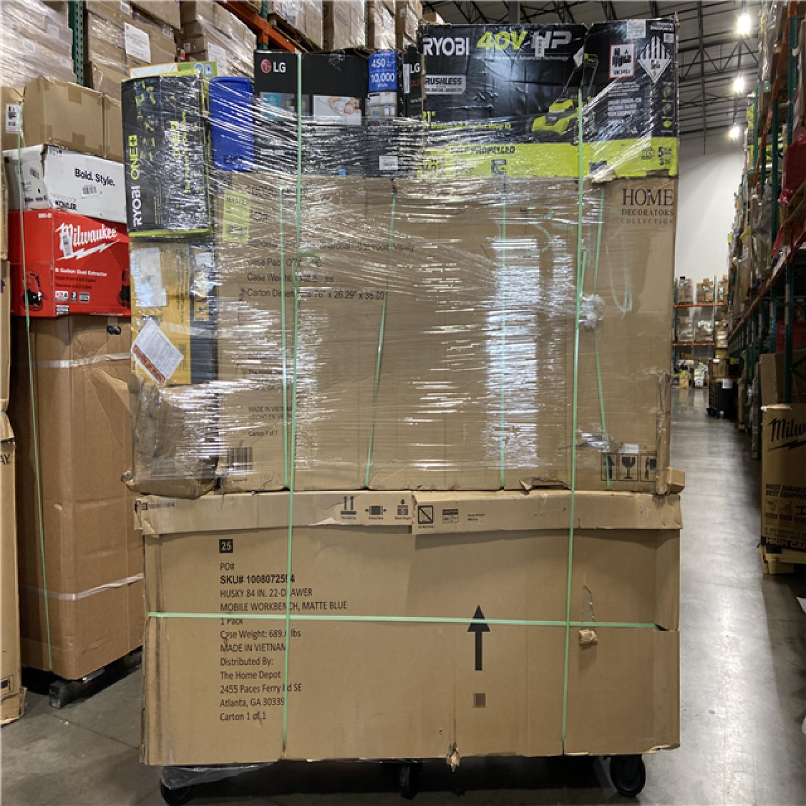 DALLAS LOCATION - AS-IS HOME IMPROVEMENT PALLET