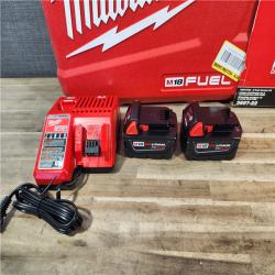 HOUSTON LOCATION - AS-IS MILWAUKEE FUEL 18V Lithium-Ion Brushless Cordless Hammer Drill and Impact Driver Combo Kit