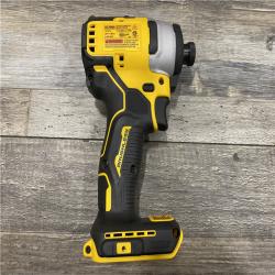AS-IS DEWALT Atomic 20V Max Lithium-Ion Brushless Cordless Compact 1/4 in. Impact Driver Kit