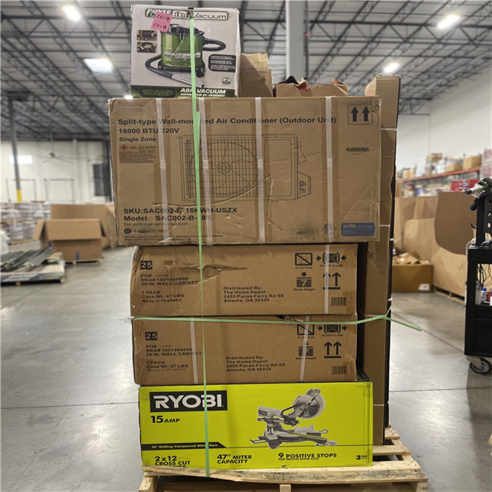 DALLAS LOCATION- AS-IS- HOME IMPROVEMENT PALLET