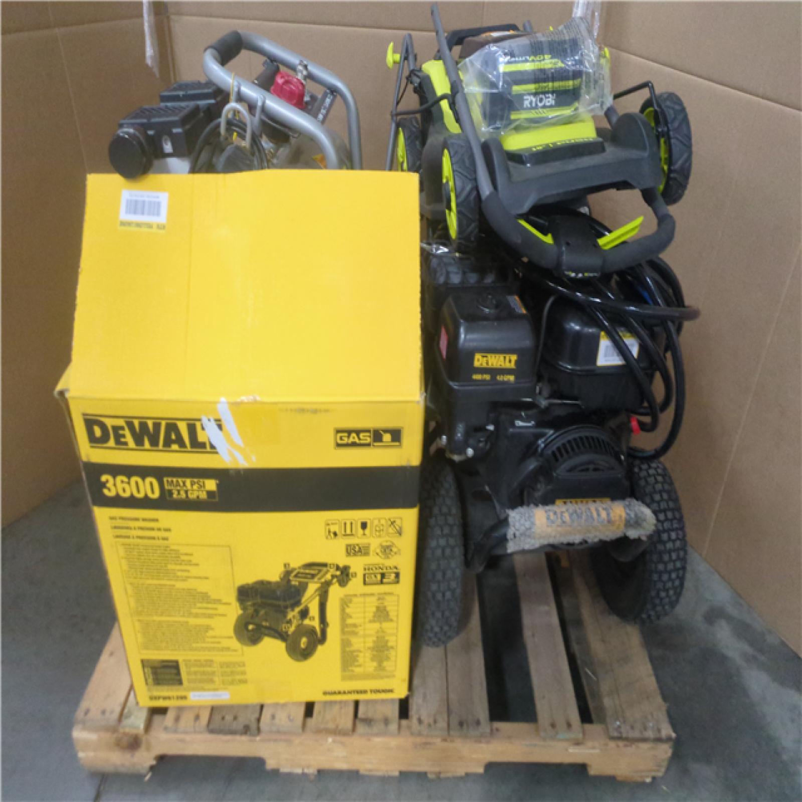 CALIFORNIA AS-IS OUTDOOR POWER EQUIPMENT