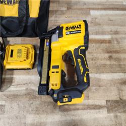 HOUSTON LOCATION - AS - IS DEWALT ATOMIC 20V MAX Lithium Ion Cordless 23 Gauge Pin Nailer Kit