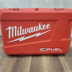AS-IS MILWAUKEE M18 FUEL 18V Lithium-Ion Brushless Cordless Hammer Drill and Impact Driver Combo Kit (2-Tool) with 2 Batteries