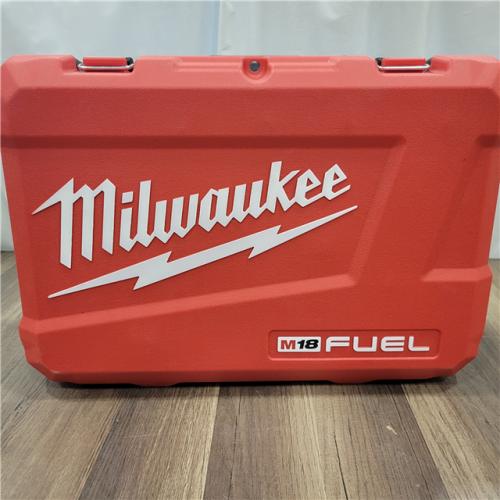 AS-IS MILWAUKEE M18 FUEL 18V Lithium-Ion Brushless Cordless Hammer Drill and Impact Driver Combo Kit (2-Tool) with 2 Batteries