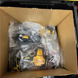 AS-IS DEWALT 20V Lithium-Ion Cordless 6-Tool Combo Kit with Rolling Toolbox