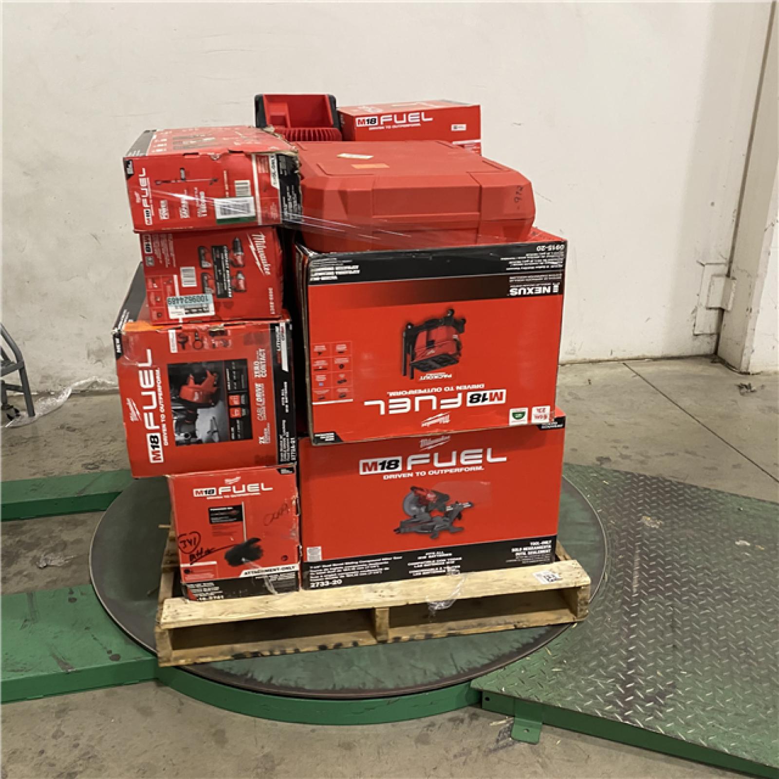 Dallas Location - As-Is MILWAUKEE Tool Pallet