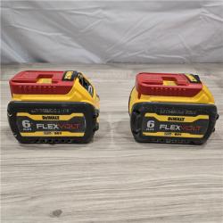 AS-IS DEWALT FLEXVOLT 20-Volt/60-Volt MAX Lithium-Ion 6.0Ah Battery Pack (2-Pack)