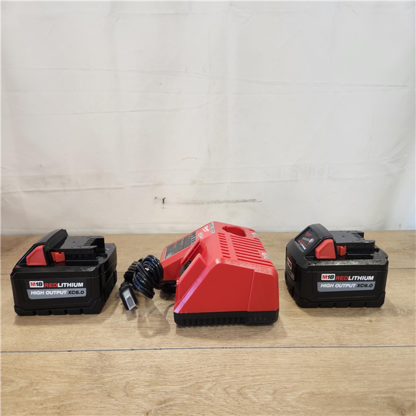 AS-IS- Milwaukee 18-Volt Lithium-Ion High Output Starter Kit