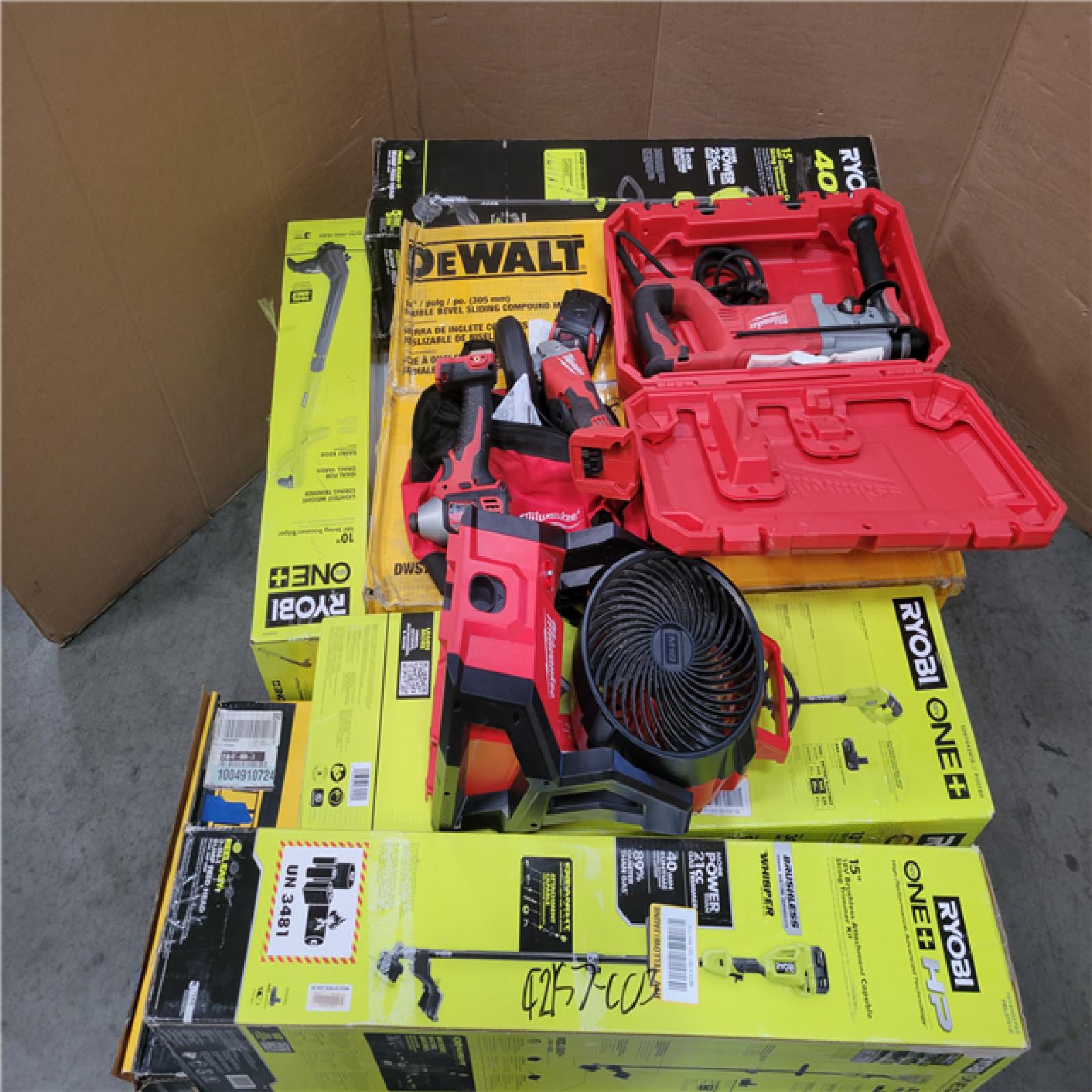 CALIFORNIA AS-IS TOOL PALLET
