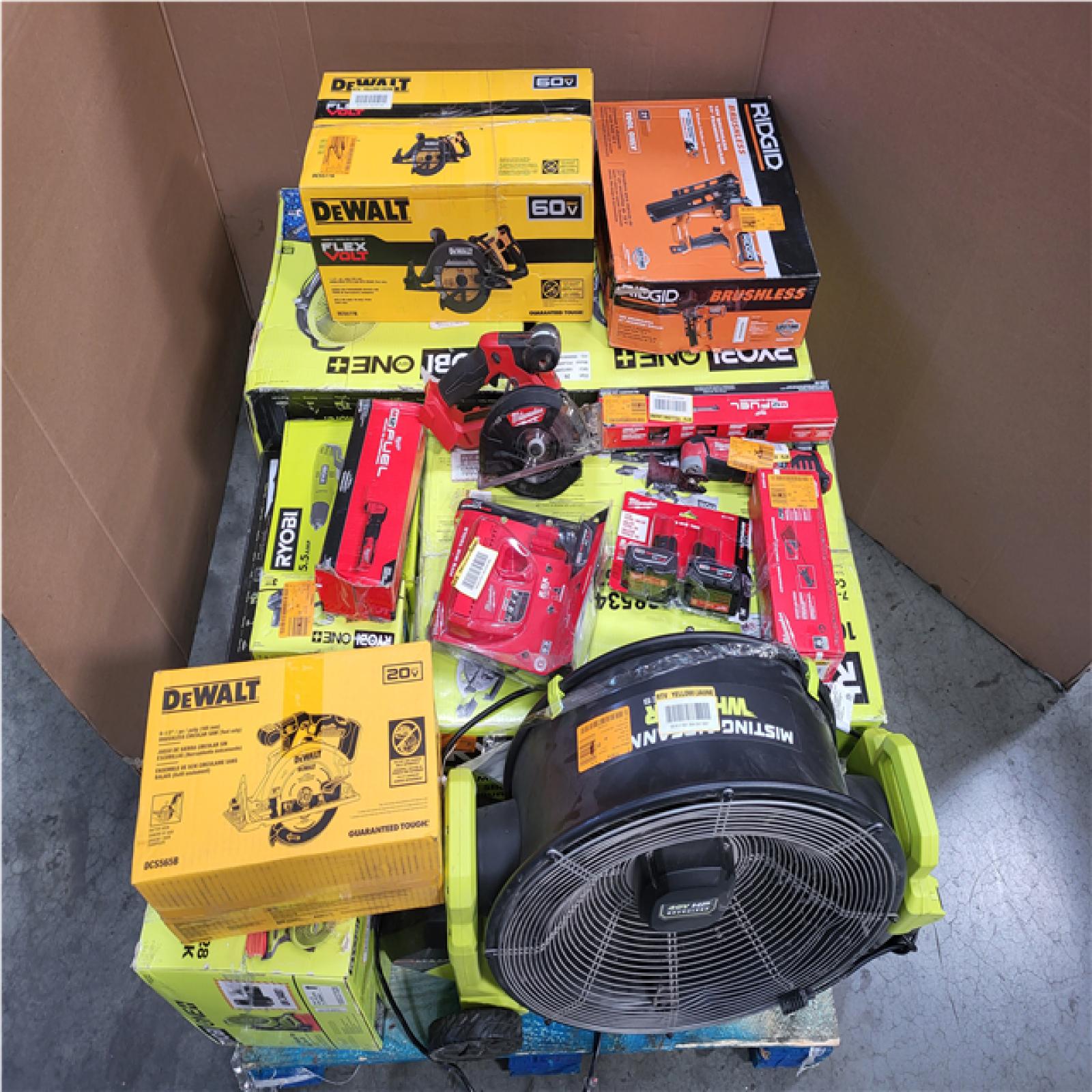 CALIFORNIA AS-IS TOOL PALLET