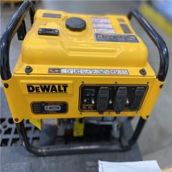 DALLAS LOCATION - DEWALT 4500 / 4000- Watt Gas Powered Portable Generator with Idle Control, Covered Outlets and CO Protect -DXGNR4000