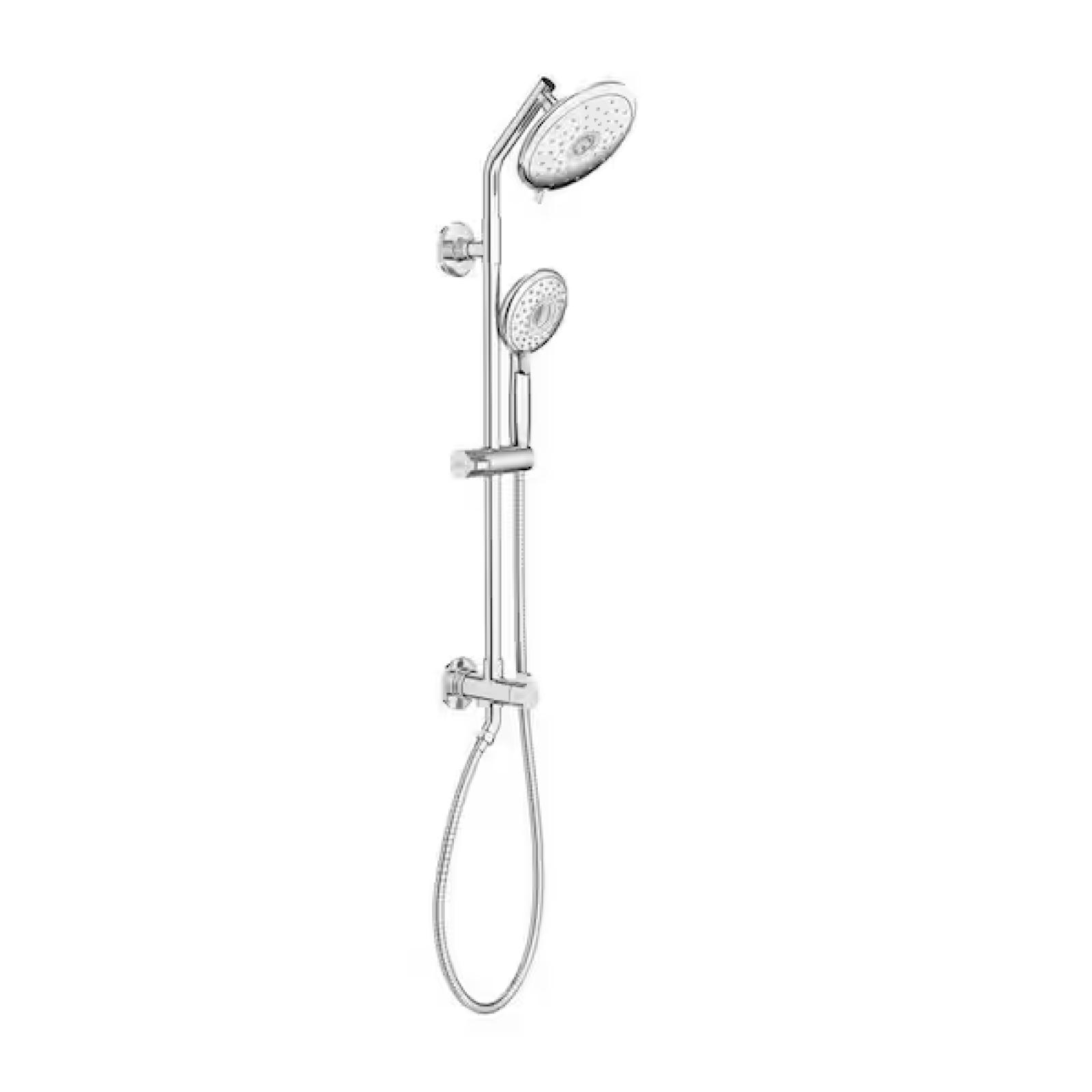 DALLAS LOCATION - NEW! American Standard Spectra Versa 4-Spray Round 24 in. Shower System Kit with Hand Shower 1.8 GPM in Polished Chrome (Lot of 2)