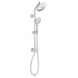 DALLAS LOCATION - NEW! American Standard Spectra Versa 4-Spray Round 24 in. Shower System Kit with Hand Shower 1.8 GPM in Polished Chrome (Lot of 2)