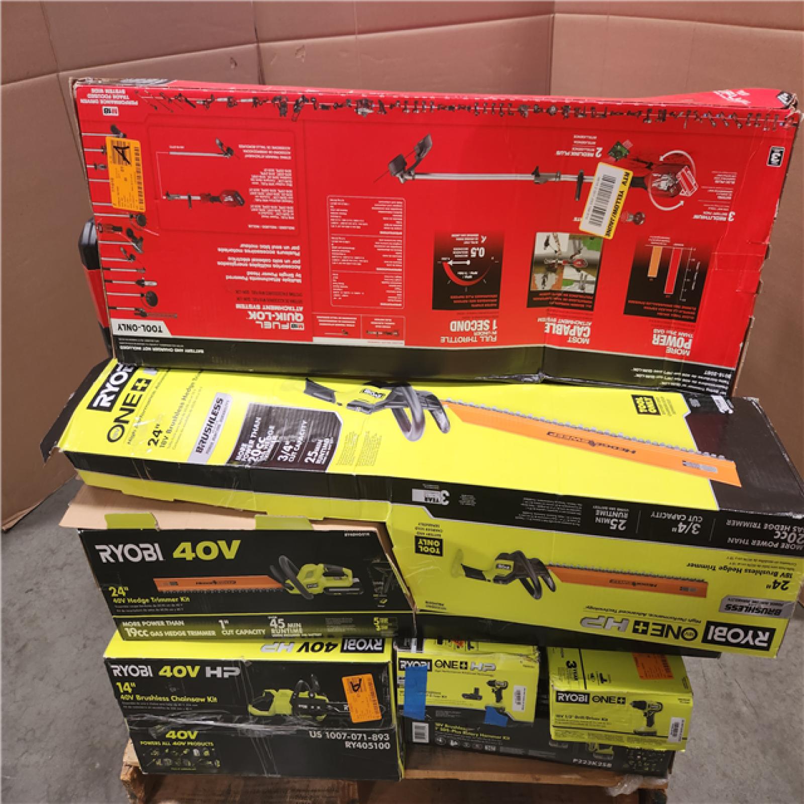 CALIFORNIA AS-IS TOOL PALLET