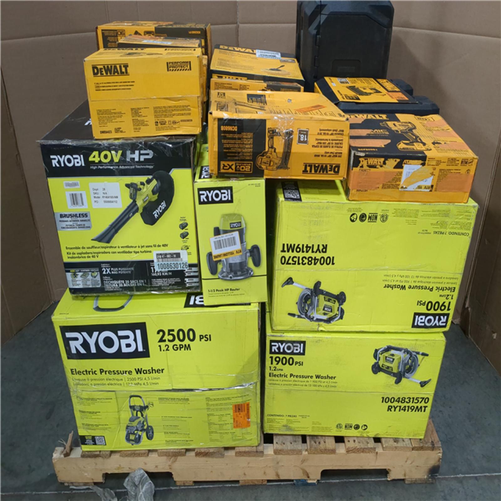 CALIFORNIA AS-IS TOOL PALLET