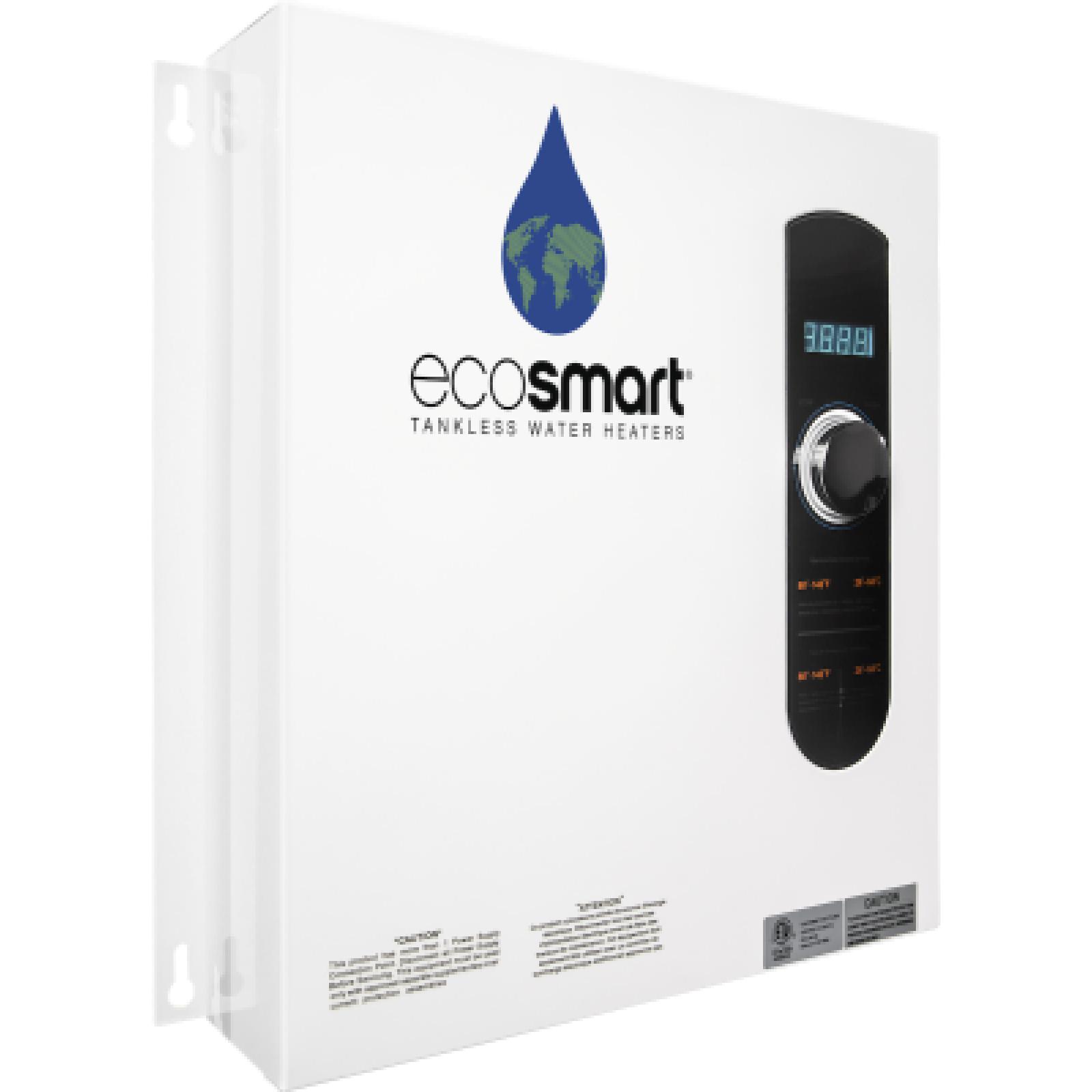HOUSTON LOCATION - AS-IS (NEW) ECOSMART ECO27 TANKLESS ELECTRIC WATER HEATER