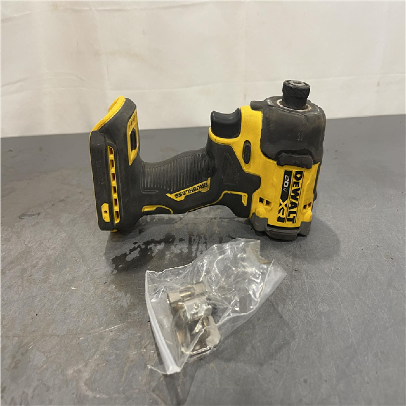 AS-IS - DEWALT 20V MAX* XR Brushless Cordless 1/4 Quiet Hydraulic Impact Driver