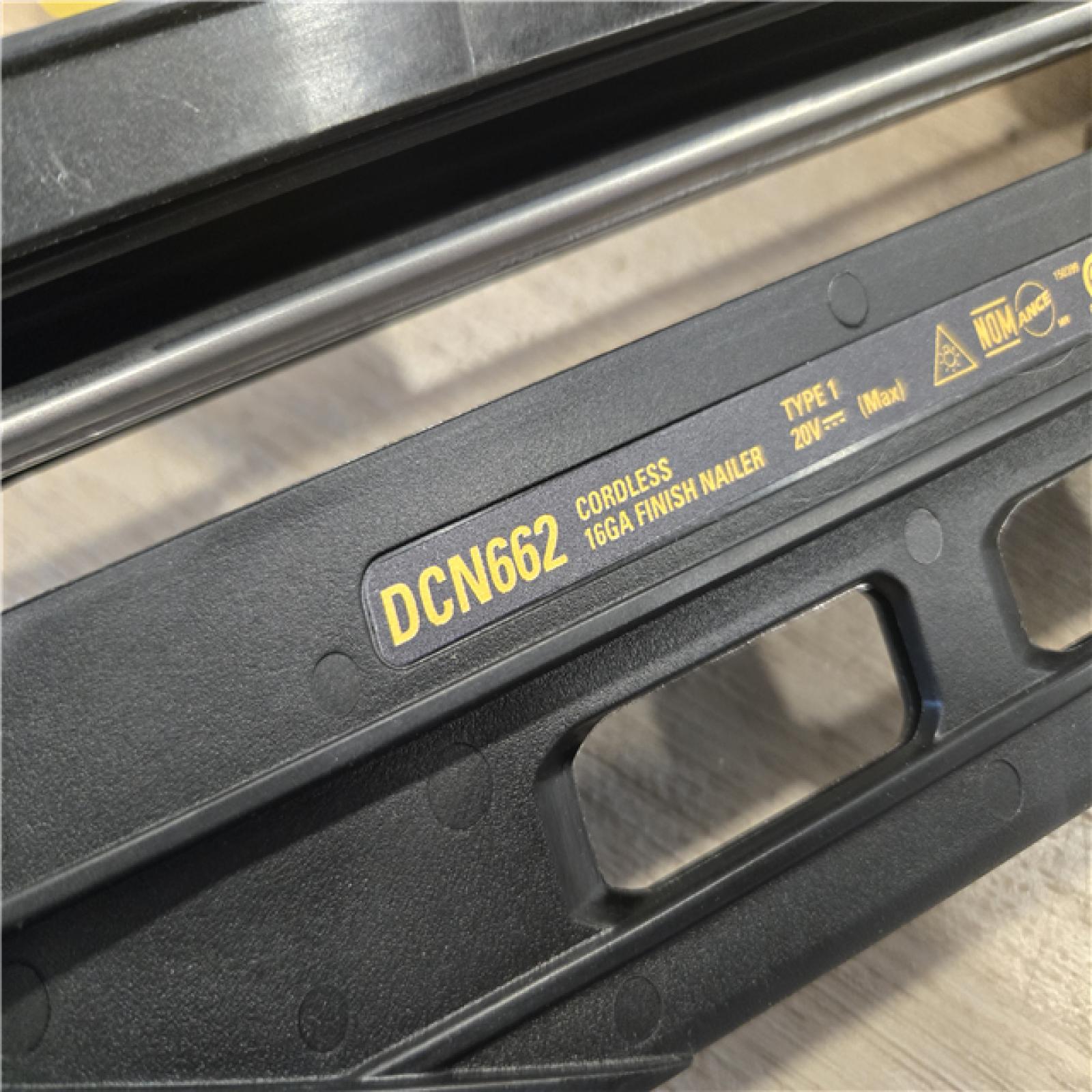 AS-IS DEWALT 20V MAX XR 16-Gauge Cordless Finish Nailer (Tool Only)
