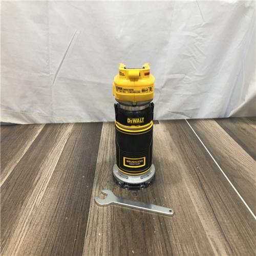 AS-IS DEWALT 20V MAX XR Cordless Brushless Fixed Base Compact Router (Tool Only)