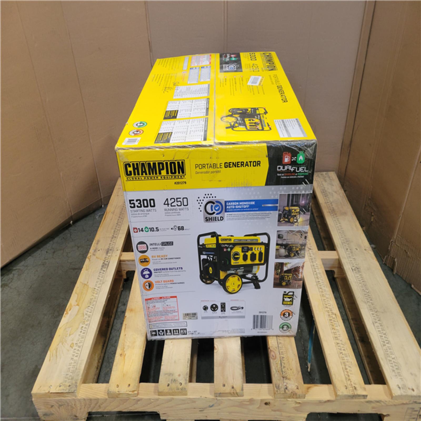 CALIFORNIA AS-IS PORTABLE GENERATOR