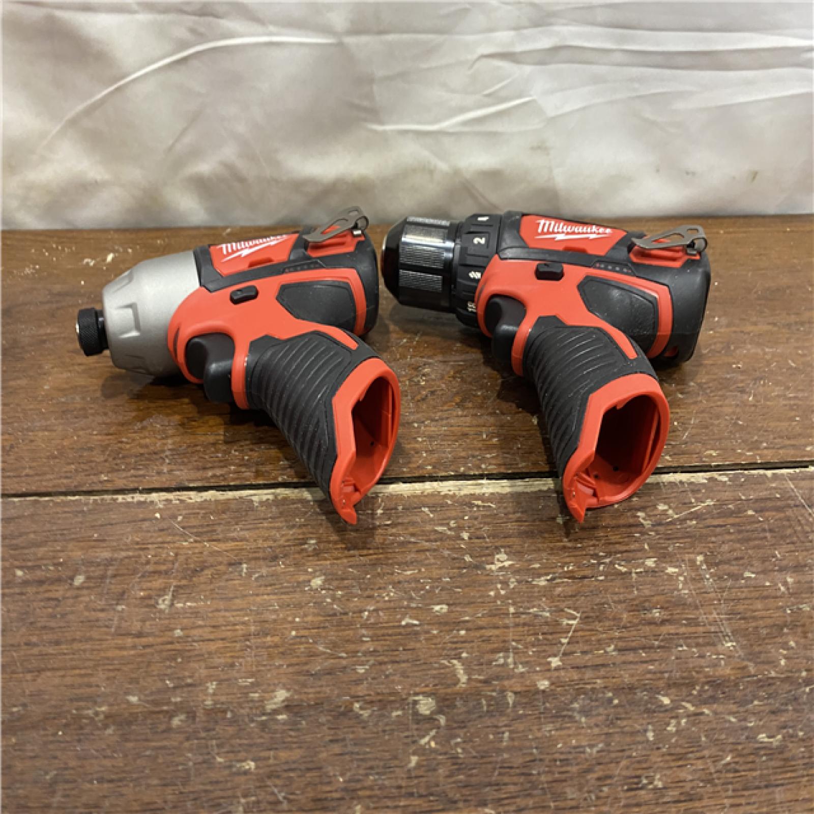 AS-IS Milwaukee 2497-22 M12 Hammer Drill and Impact Combo