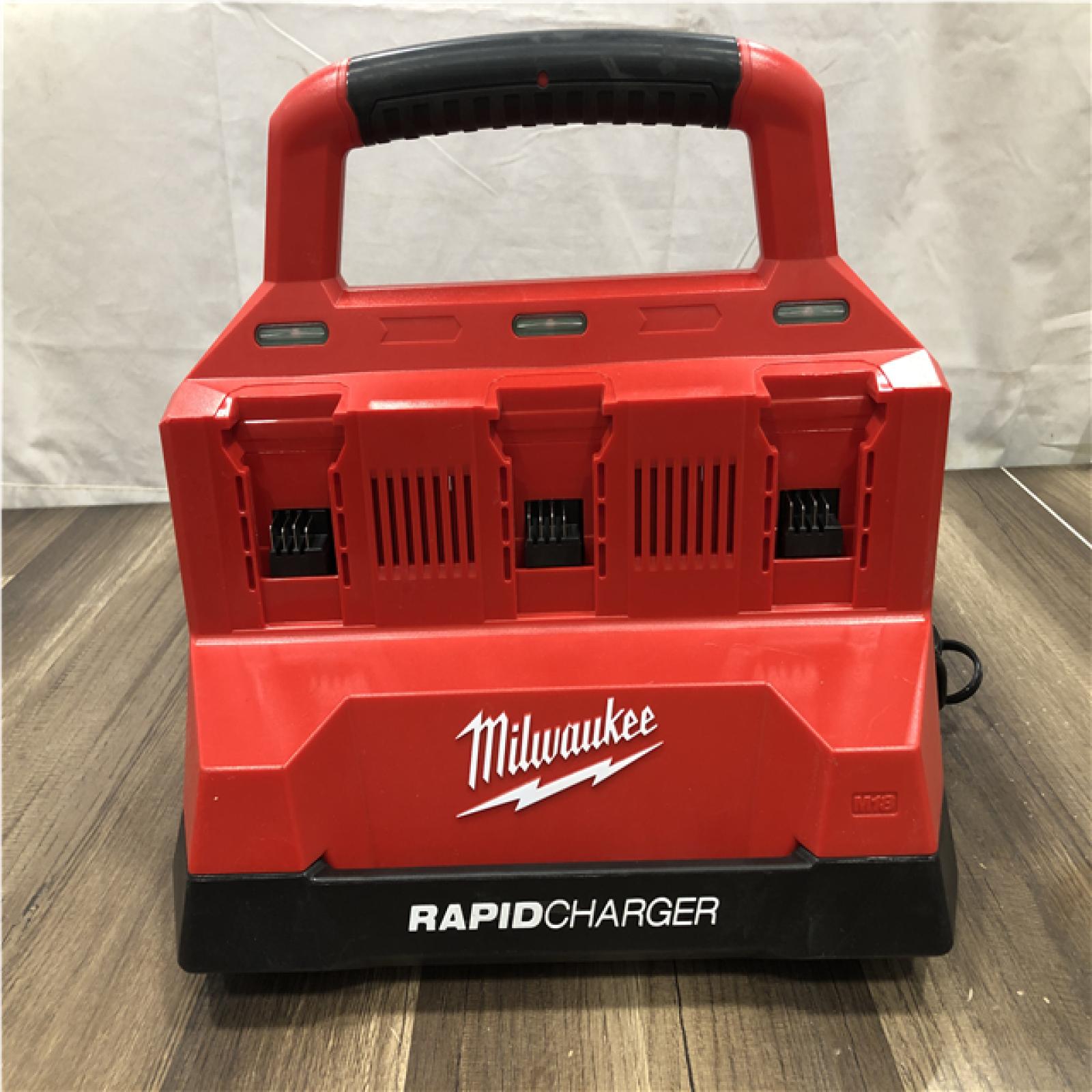 AS-IS Milwaukee 18V Lithium-Ion PACKOUT 6-Port Rapid Charger