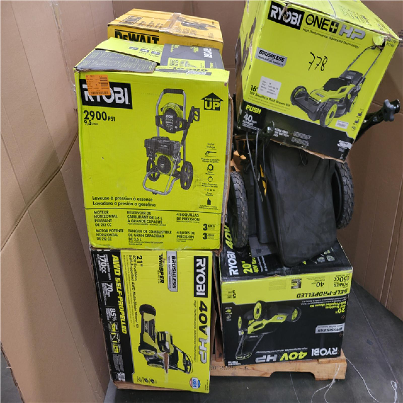 CALIFORNIA AS-IS OUTDOOR POWER EQUIPMENT
