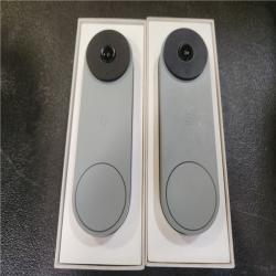 Phoenix AS-IS Google Nest Doorbell (Wired  3rd Gen) - Smart Wi-Fi Video Doorbell Camera (2-Pack)