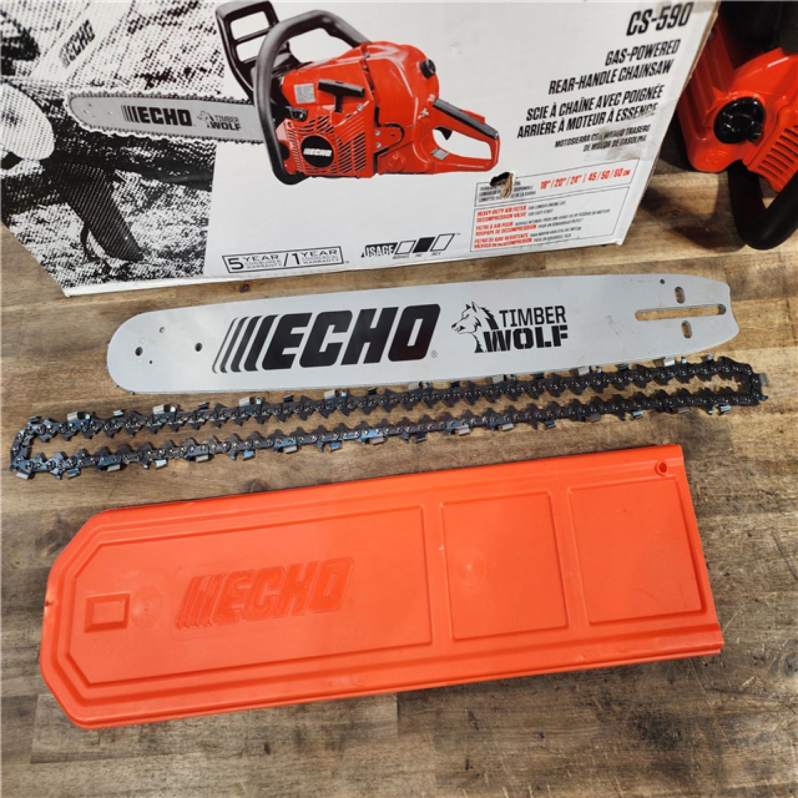 HOUSTON LOCATION - AS-IS ECHO 20 in. 59.8 cc Gas 2-Stroke Cycle Chainsaw