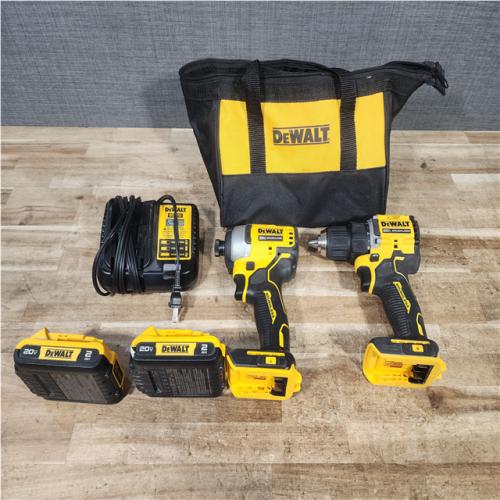 Houston Location AS-IS DeWalt Drill and Impact and Battery with Charger