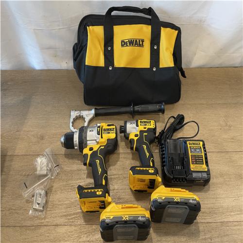 AS-IS DEWALT 20V XR Lithium-Ion Cordless Brushless 1/2 in. Drill/Driver Kit