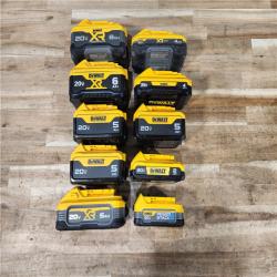 HOUSTON LOCATION - AS-IS DEWALT BATTERY PACK QTY - 10