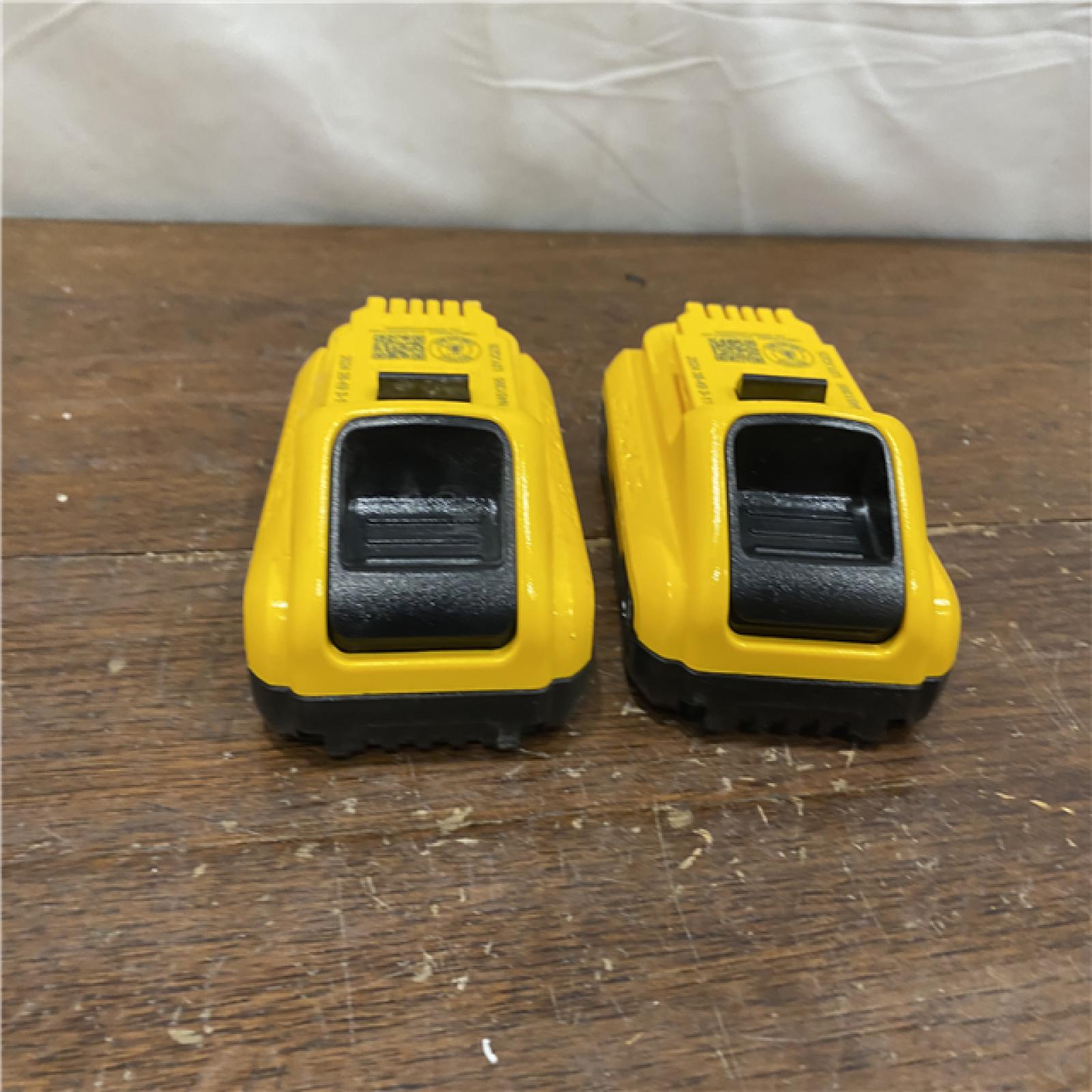 AS-IS DeWalt DCB230-2 20V Max 3.0Ah Compact Battery 2-Pack