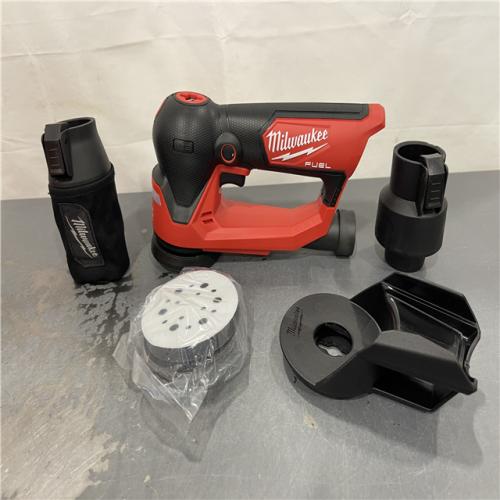 AS-IS - Milwaukee M12 FUEL 12V Lithium-Ion Brushless Cordless 3 in. Random Orbital Detail Sander