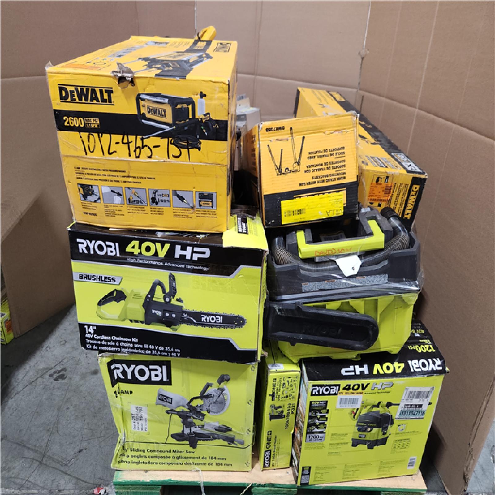 CALIFORNIA AS-IS TOOL PALLET
