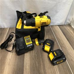 AS-IS DEWALT 20V MAX Cordless 1/2 in. Drill/Driver Kit