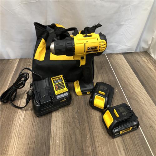 AS-IS DEWALT 20V MAX Cordless 1/2 in. Drill/Driver Kit